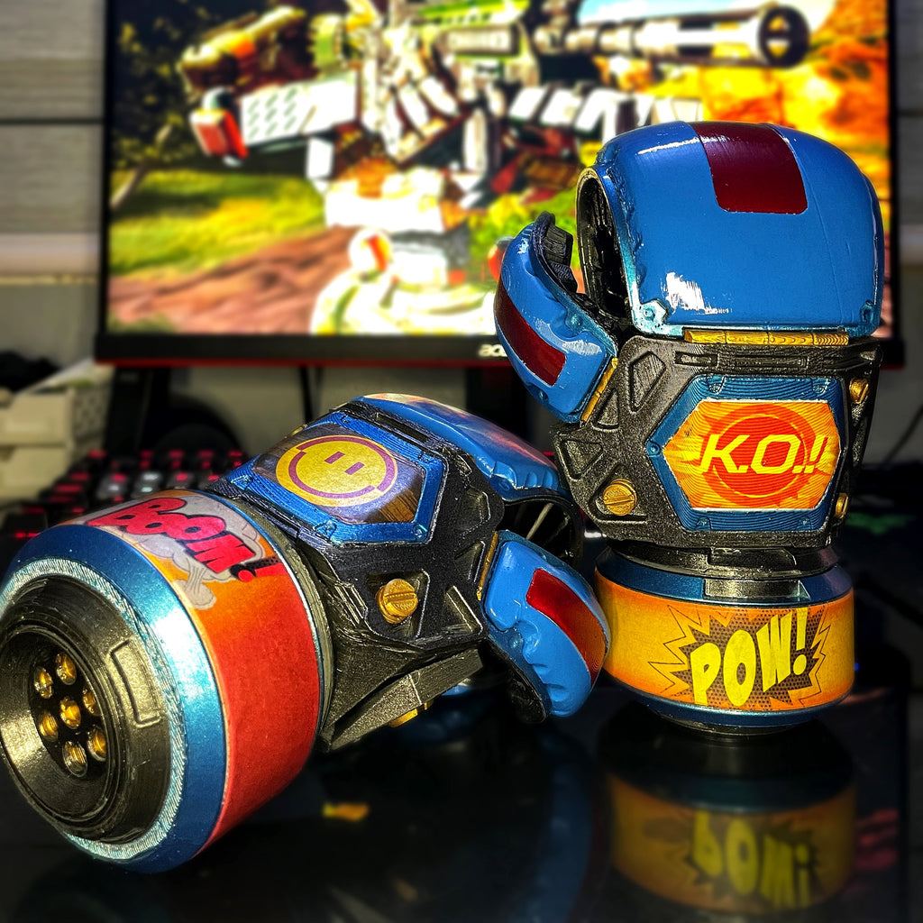 Pathfinder Heirloom Boxing Gloves Apex Legends Decoration Toy