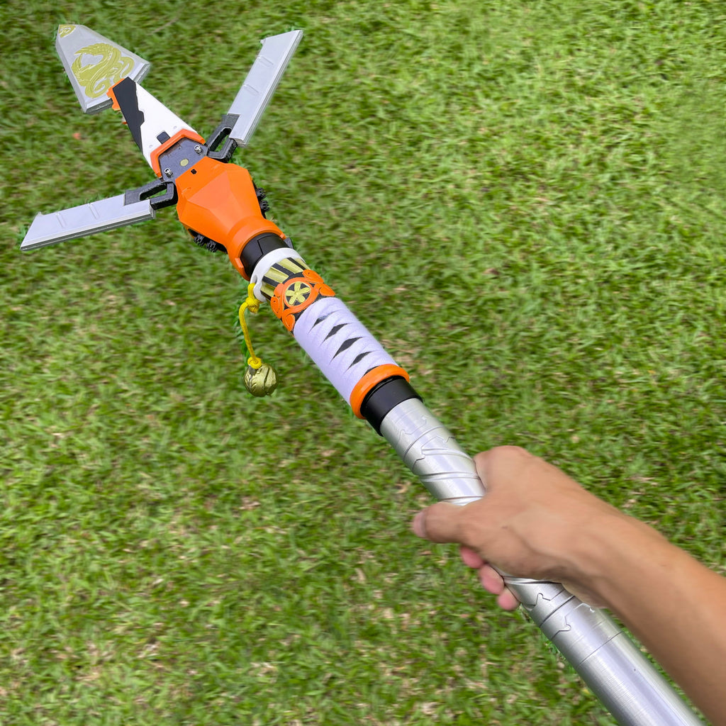 Apex Legends Valkyrie Suzaku Spear Heirloom Replica Cosplay Props